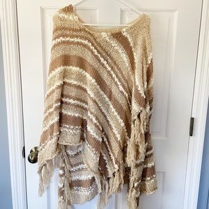 Free People Poncho!
